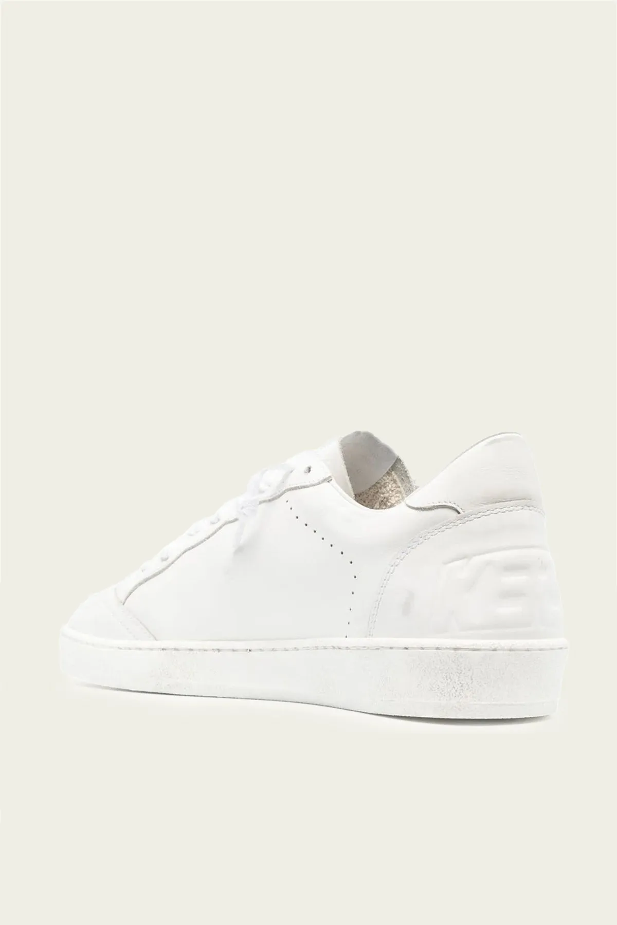 Ball-Star Optic White Leather Men Sneaker