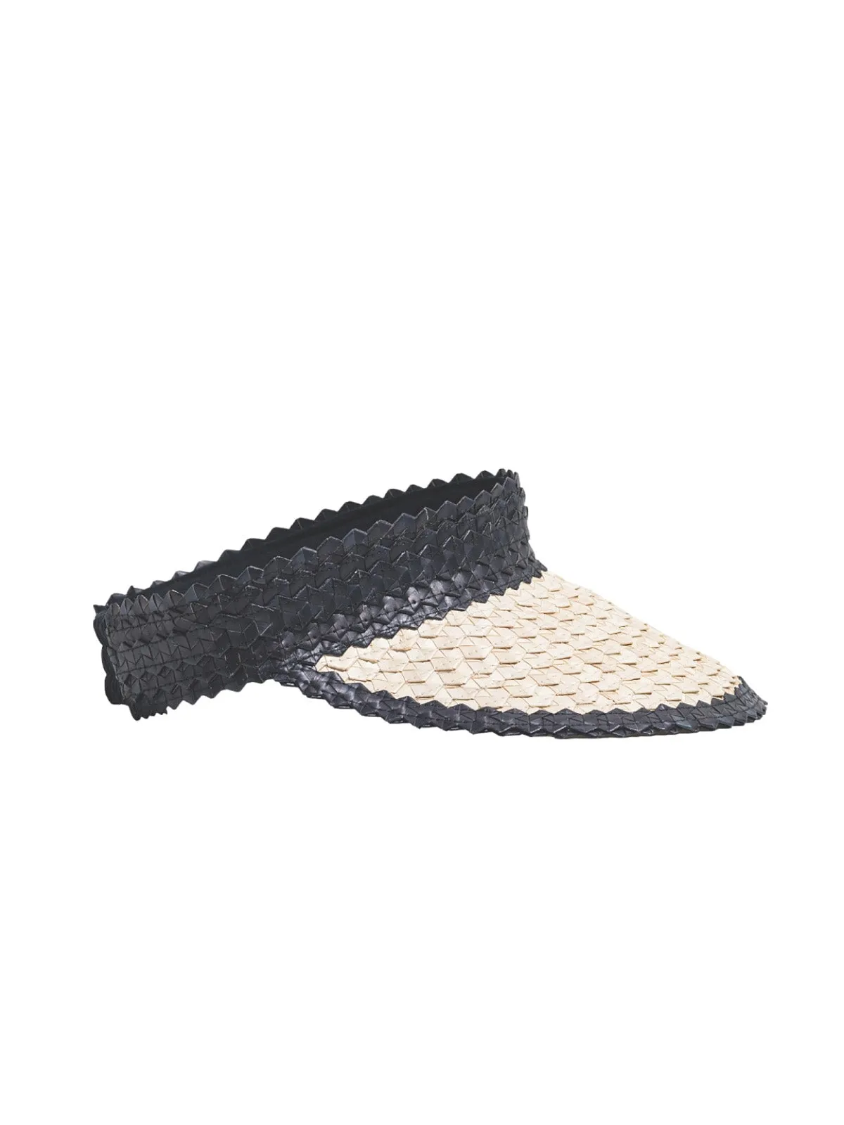 Banded Baha Visor Black-Off White