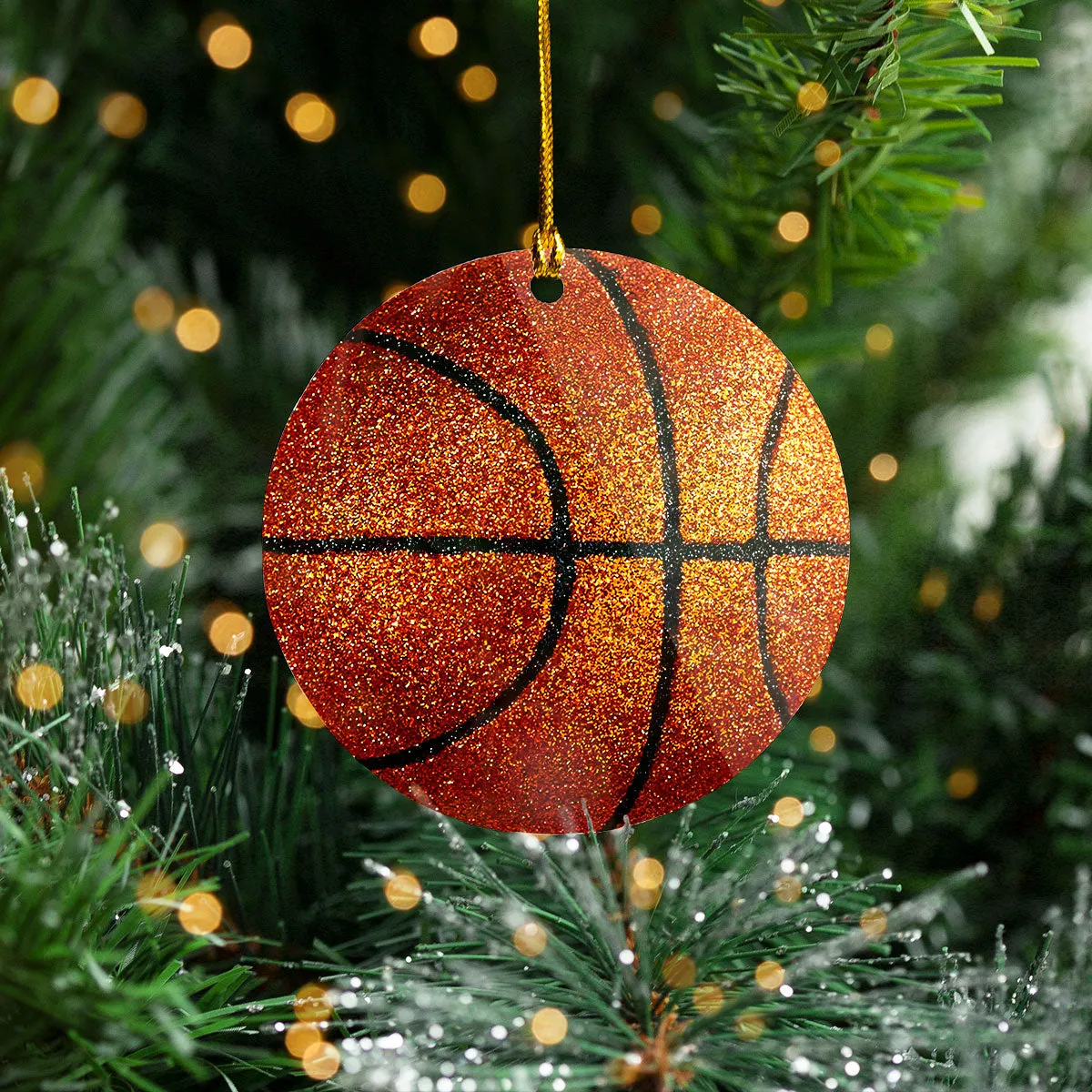 Basketball - SHAPED ORNAMENT -Dp98 - 657