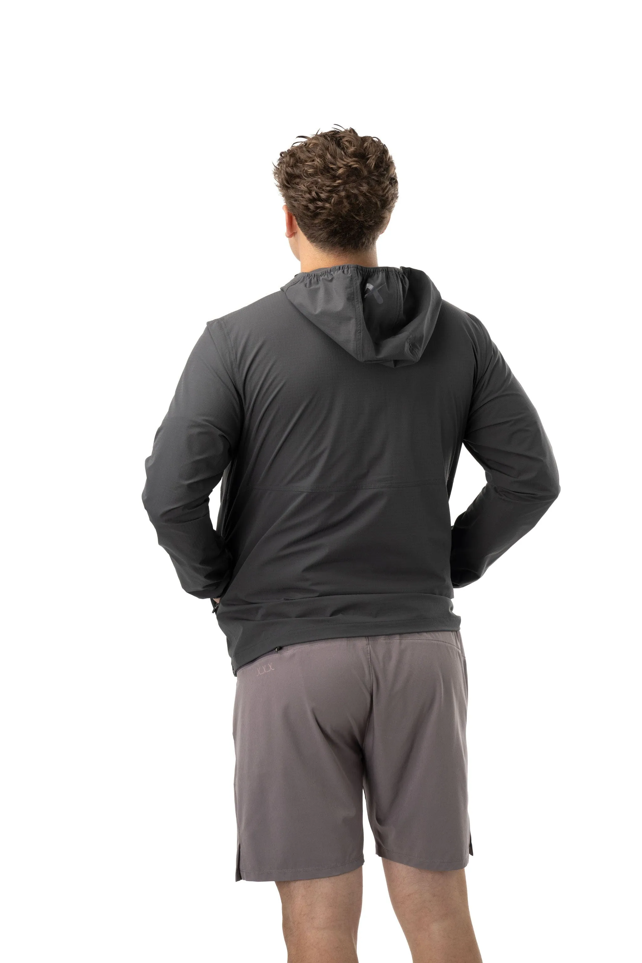 Bauer FLC Rip Stop Running Shell - Dark Grey