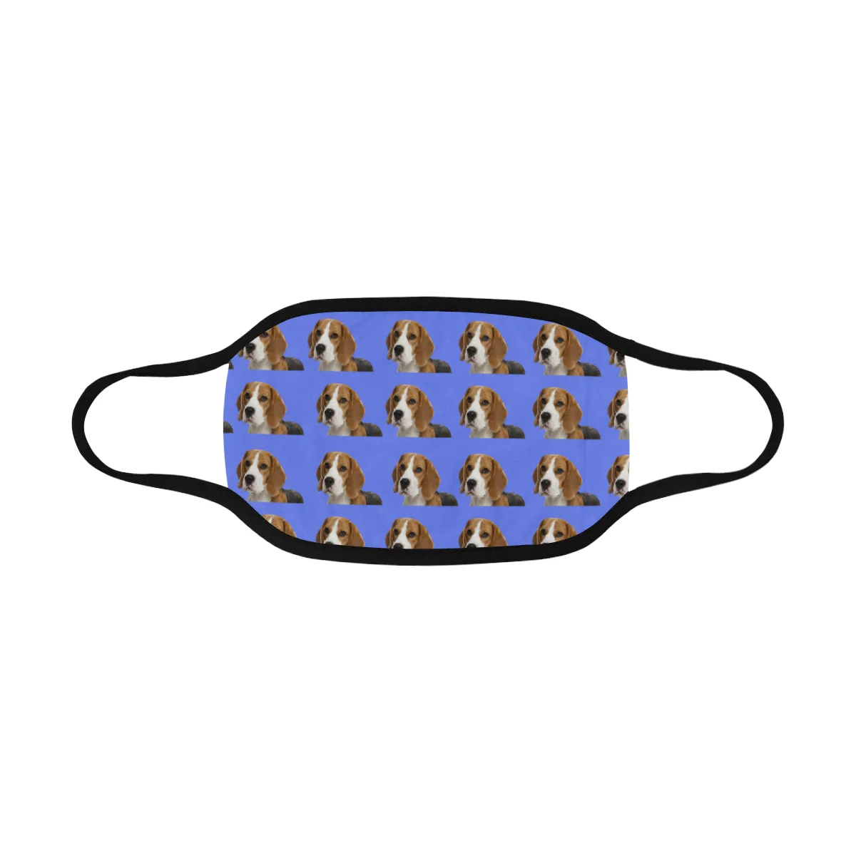 Beagle Face Cover - Blue