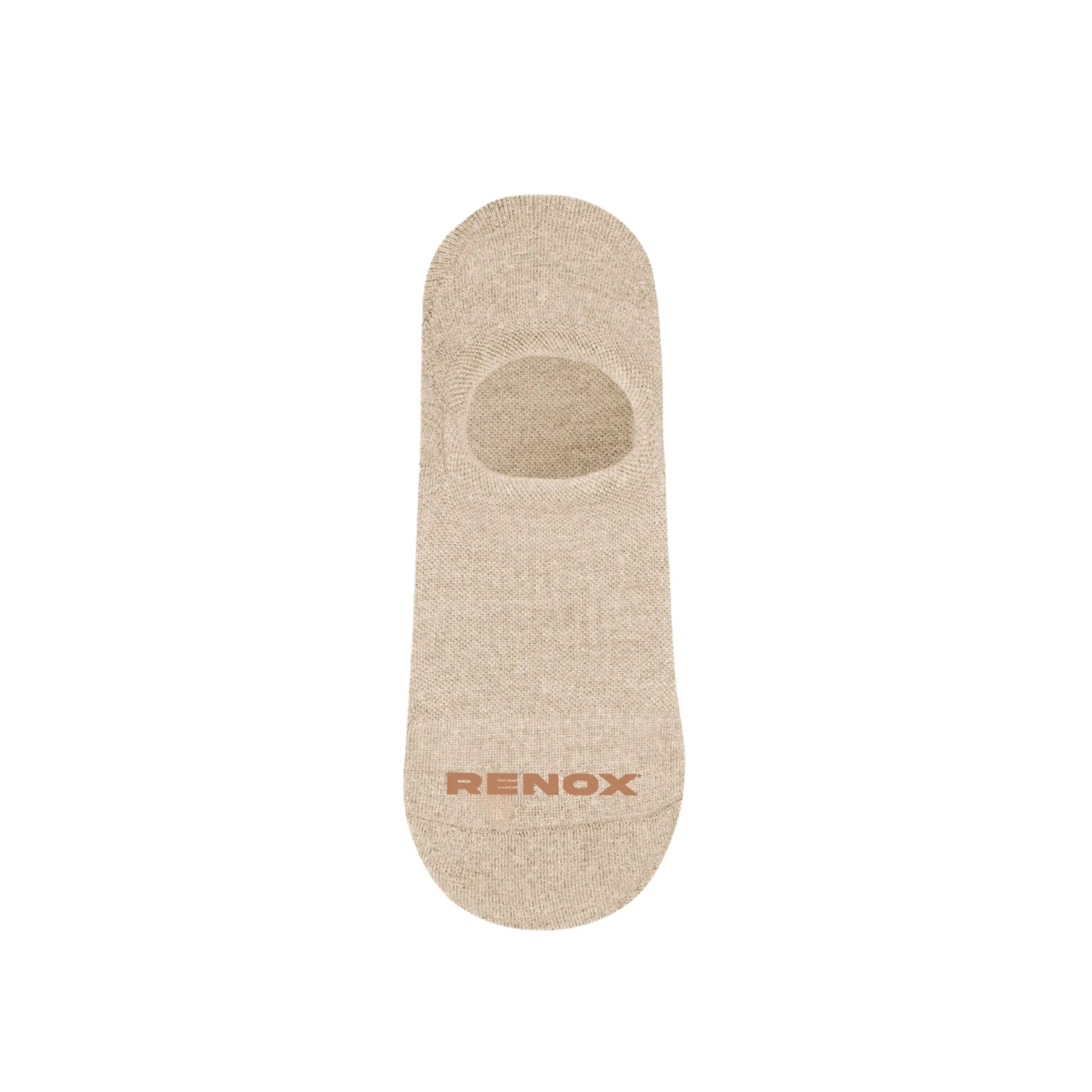 Beige Invisible Sock
