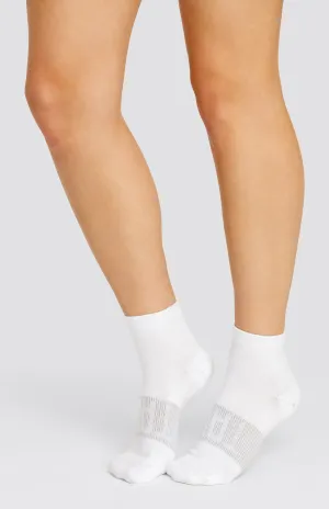Bethy Ankle Socks - Chalk White