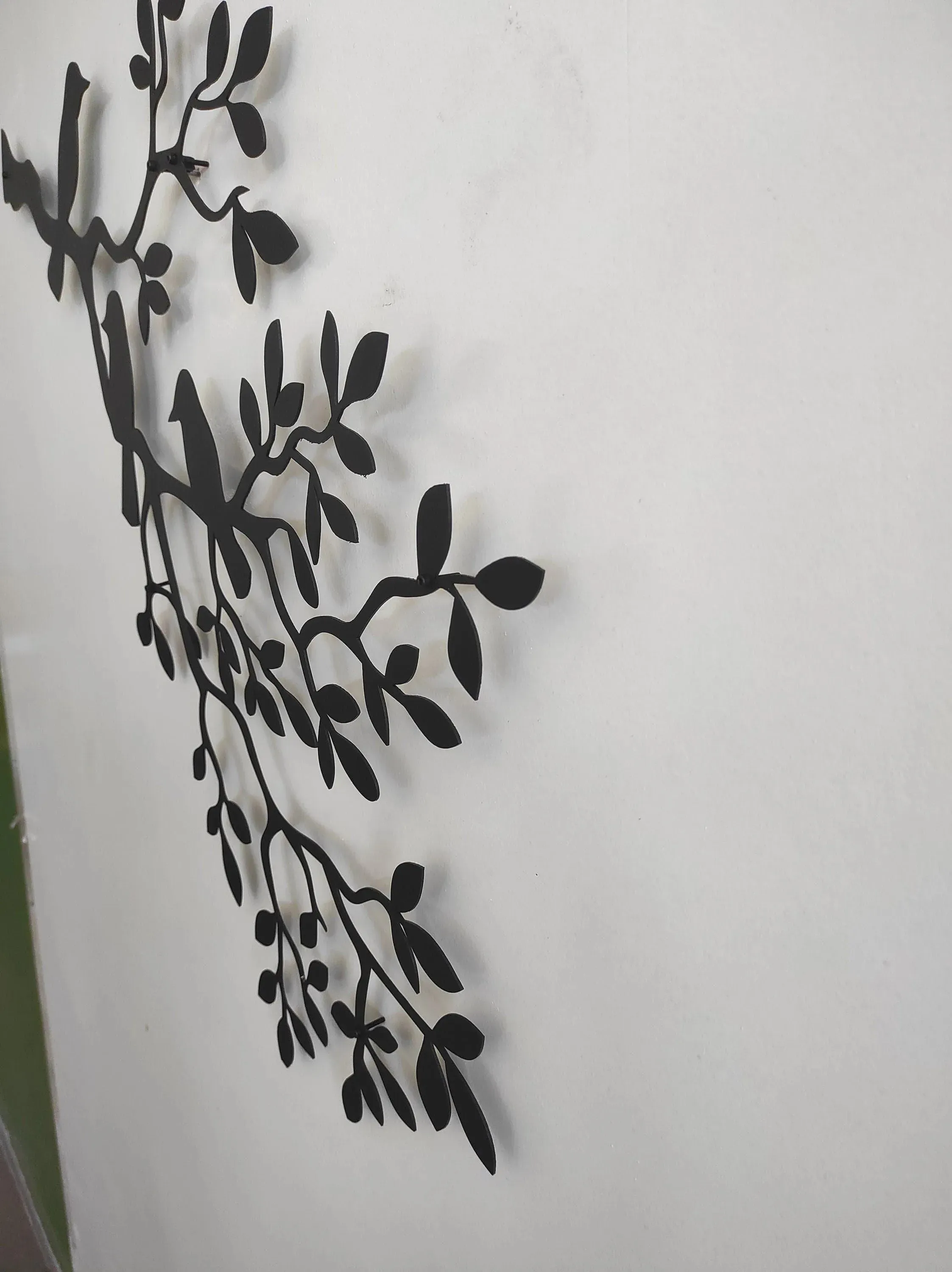 Birds on Branch Metal Wall Decor
