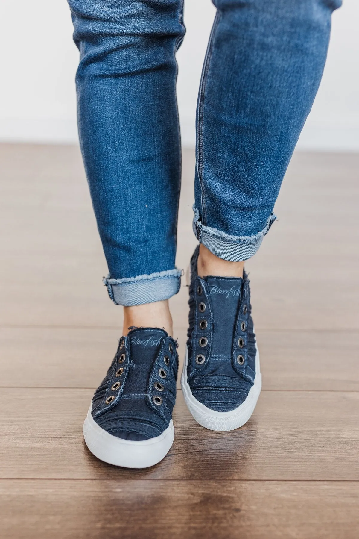 Blowfish Parlane Braided Canvas Sneakers- Desert Night