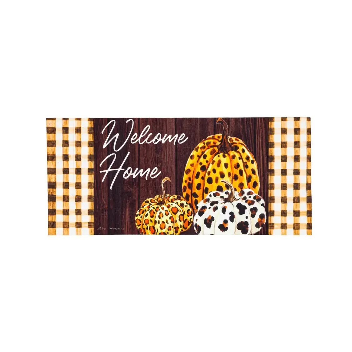 Boho Brown Pumpkins Sassafras Switch Mat