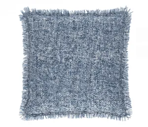 Boucle Indoor/Outdoor Decorative Pillow - Navy