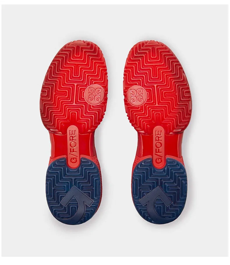 Brand New! G/Fore Men's Gradient QRT 1 Court Shoes, Colour: Poppy
