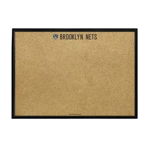 Brooklyn Nets: Framed Corkboard