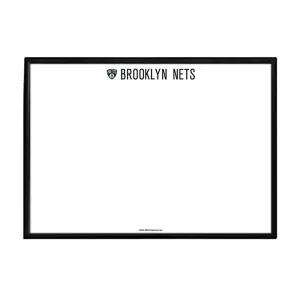 Brooklyn Nets: Framed Dry Erase Wall Sign
