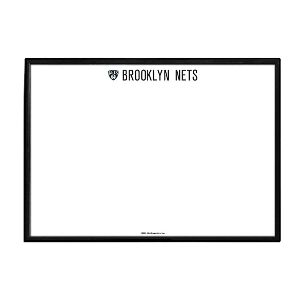Brooklyn Nets: Framed Dry Erase Wall Sign