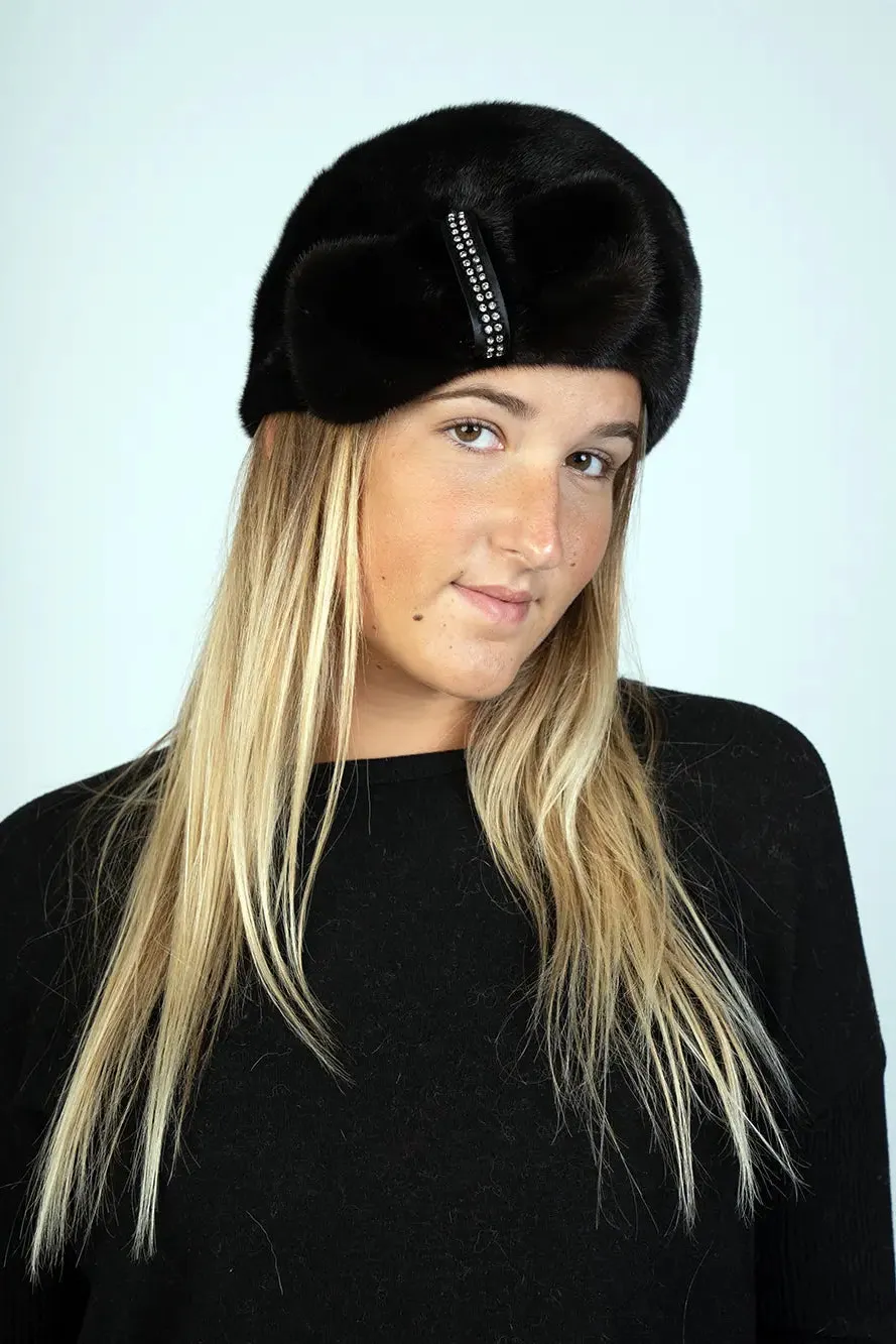 Brown Mink Canadian Hat