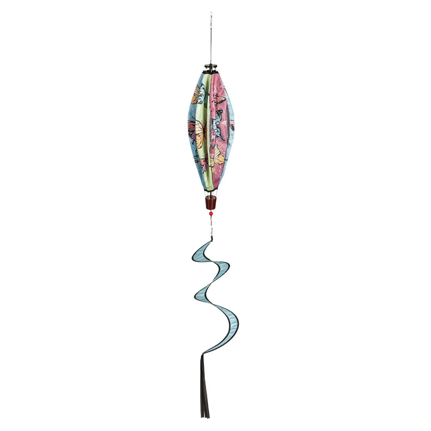 Butterfly Fields Burlap Balloon Spinner,45bb449