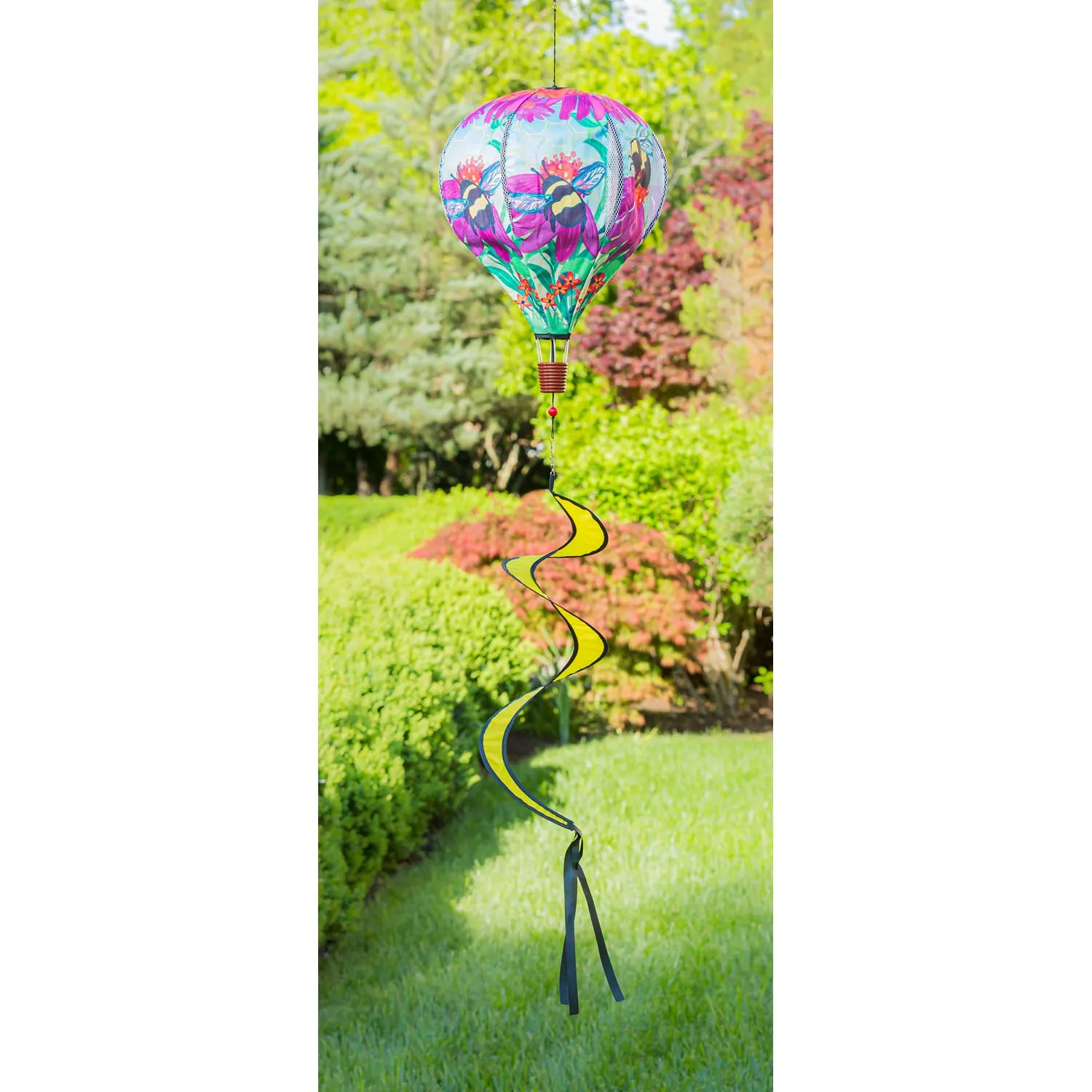 Buzzing Bee Burlap Animated Balloon Spinner,45ba409