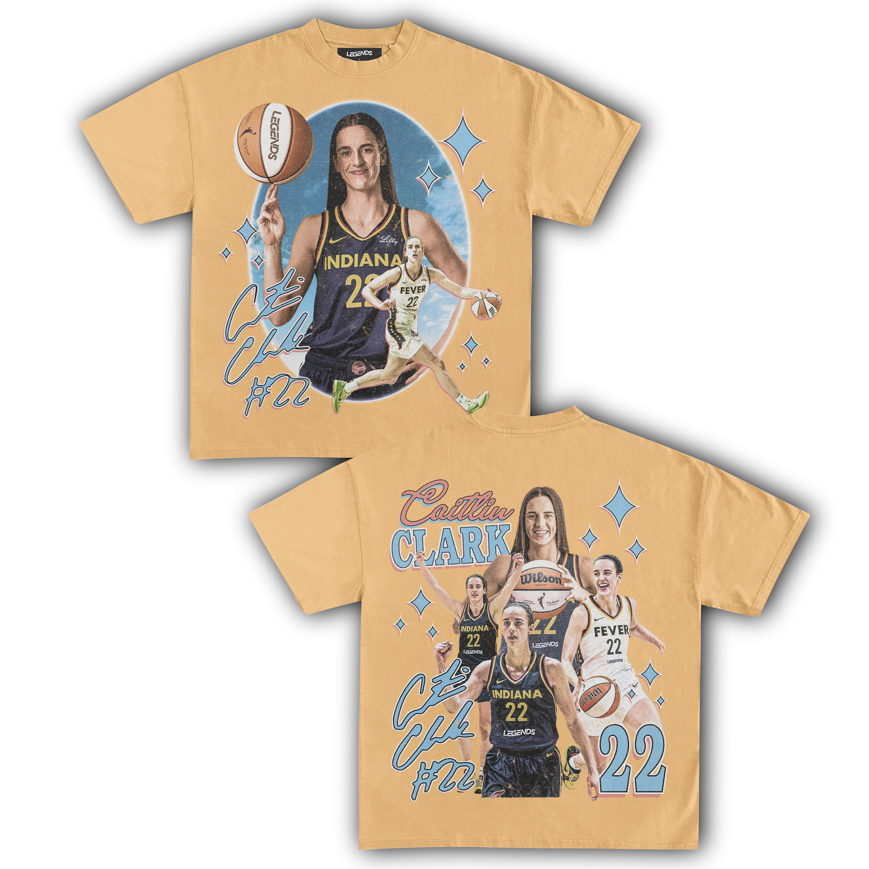 CAITLIN CLARK VINTAGE TEE (Double)