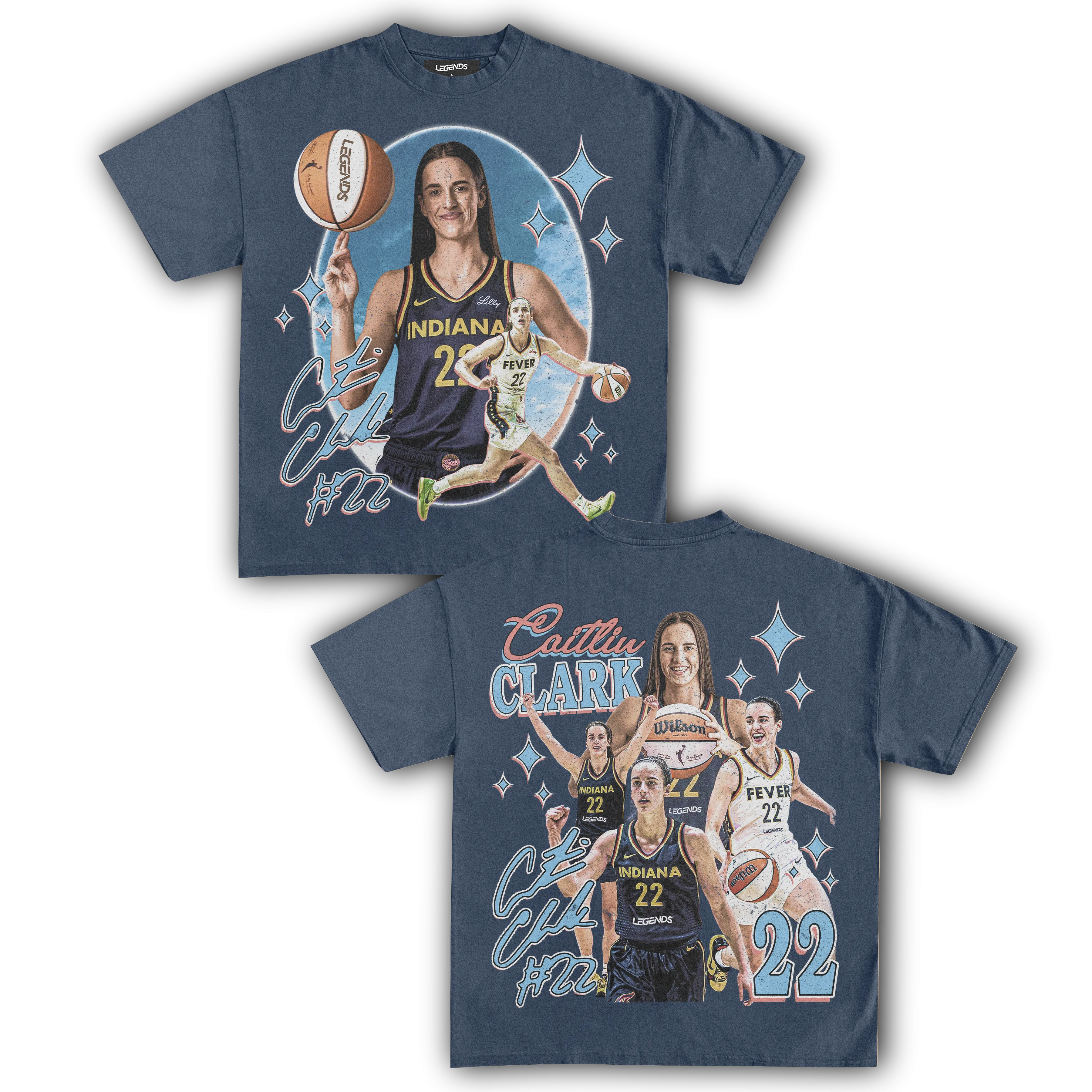 CAITLIN CLARK VINTAGE TEE (Double)