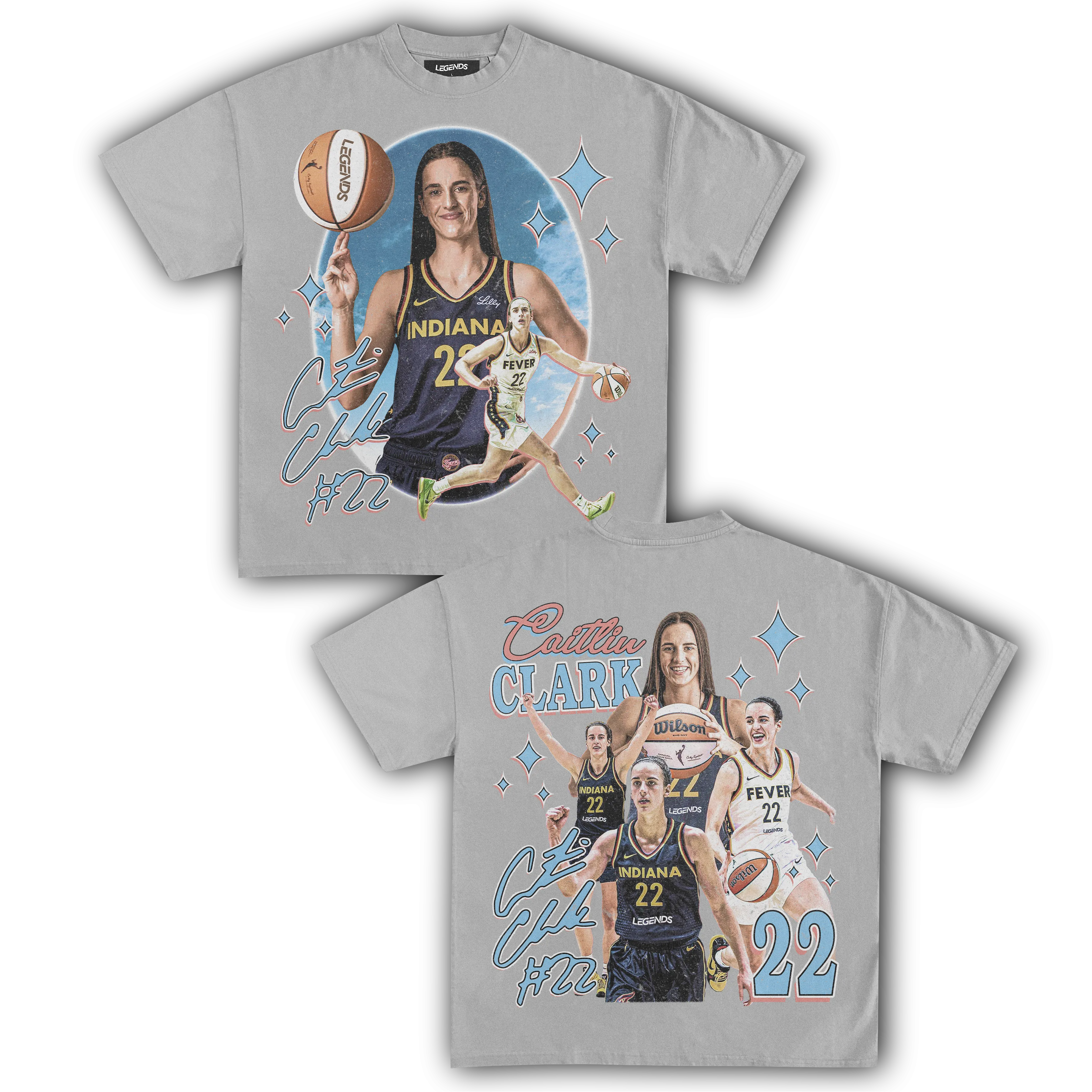 CAITLIN CLARK VINTAGE TEE (Double)