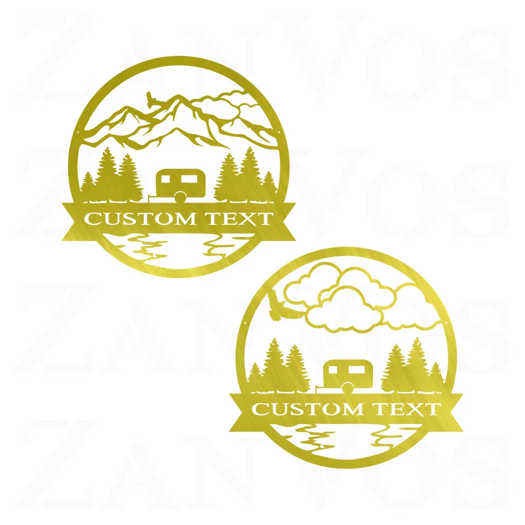 Camper Outdoor Monogram