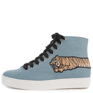 Cape Robbin Dolly-20 Denim Sneaker Denim