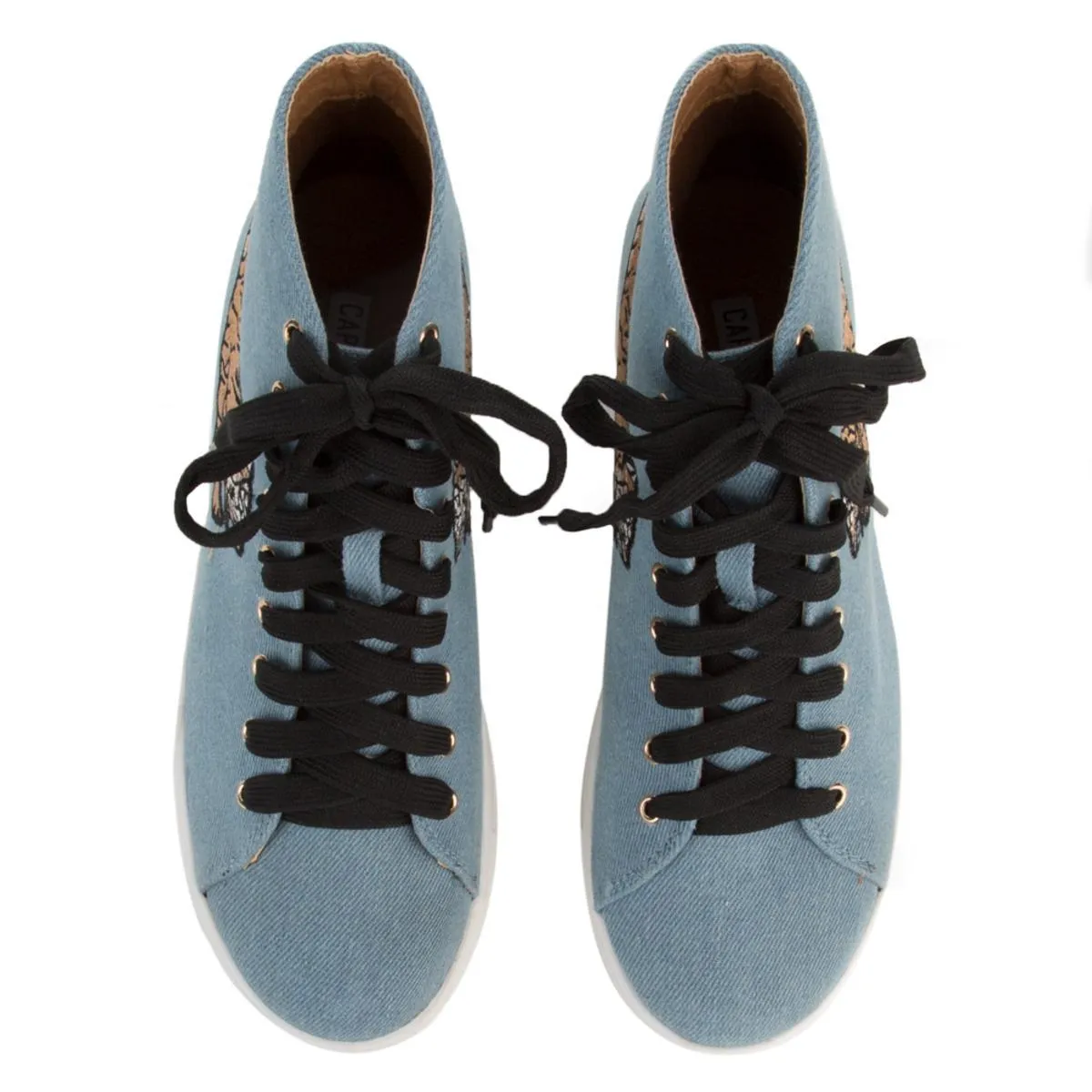 Cape Robbin Dolly-20 Denim Sneaker Denim