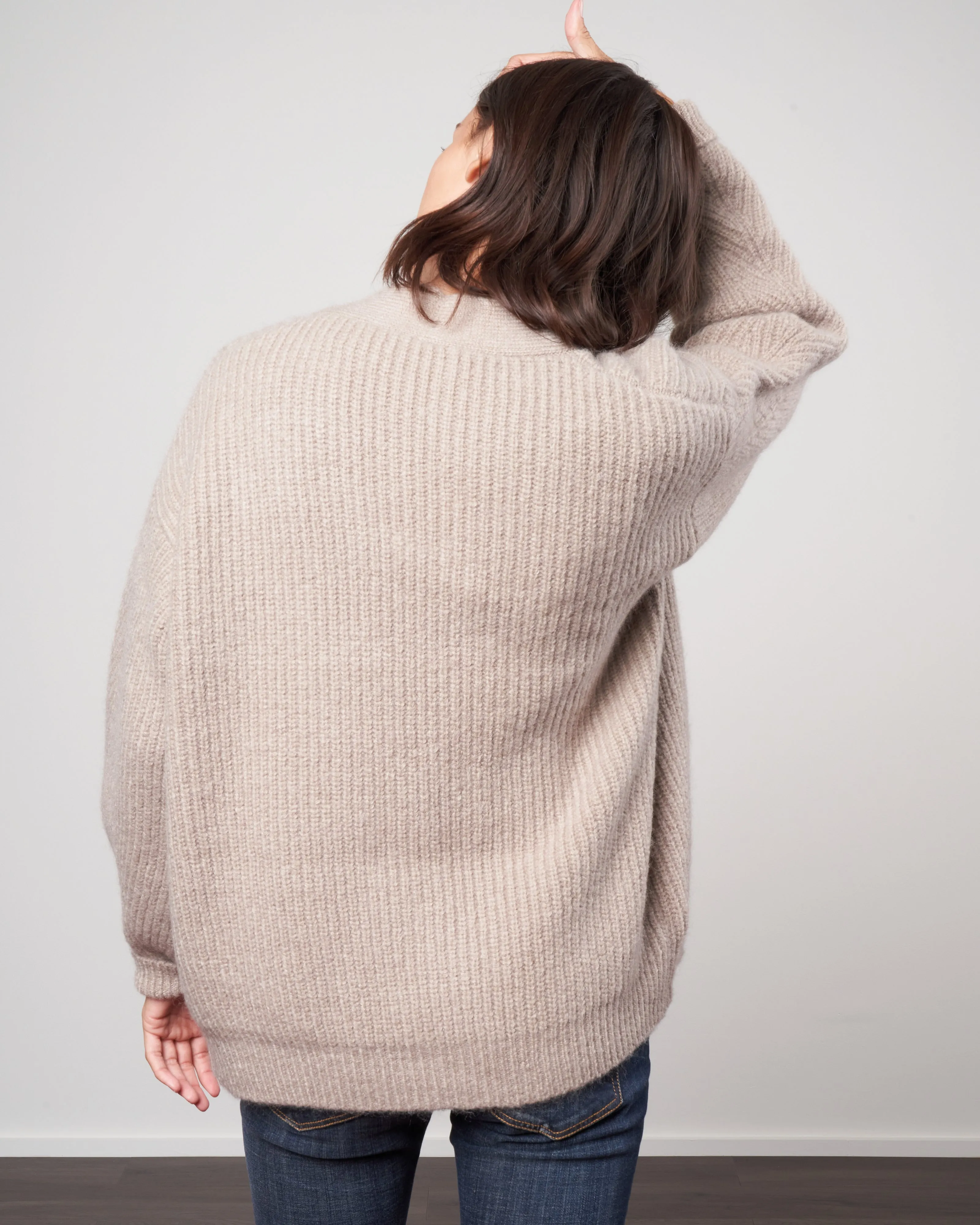 carol sweater - sand