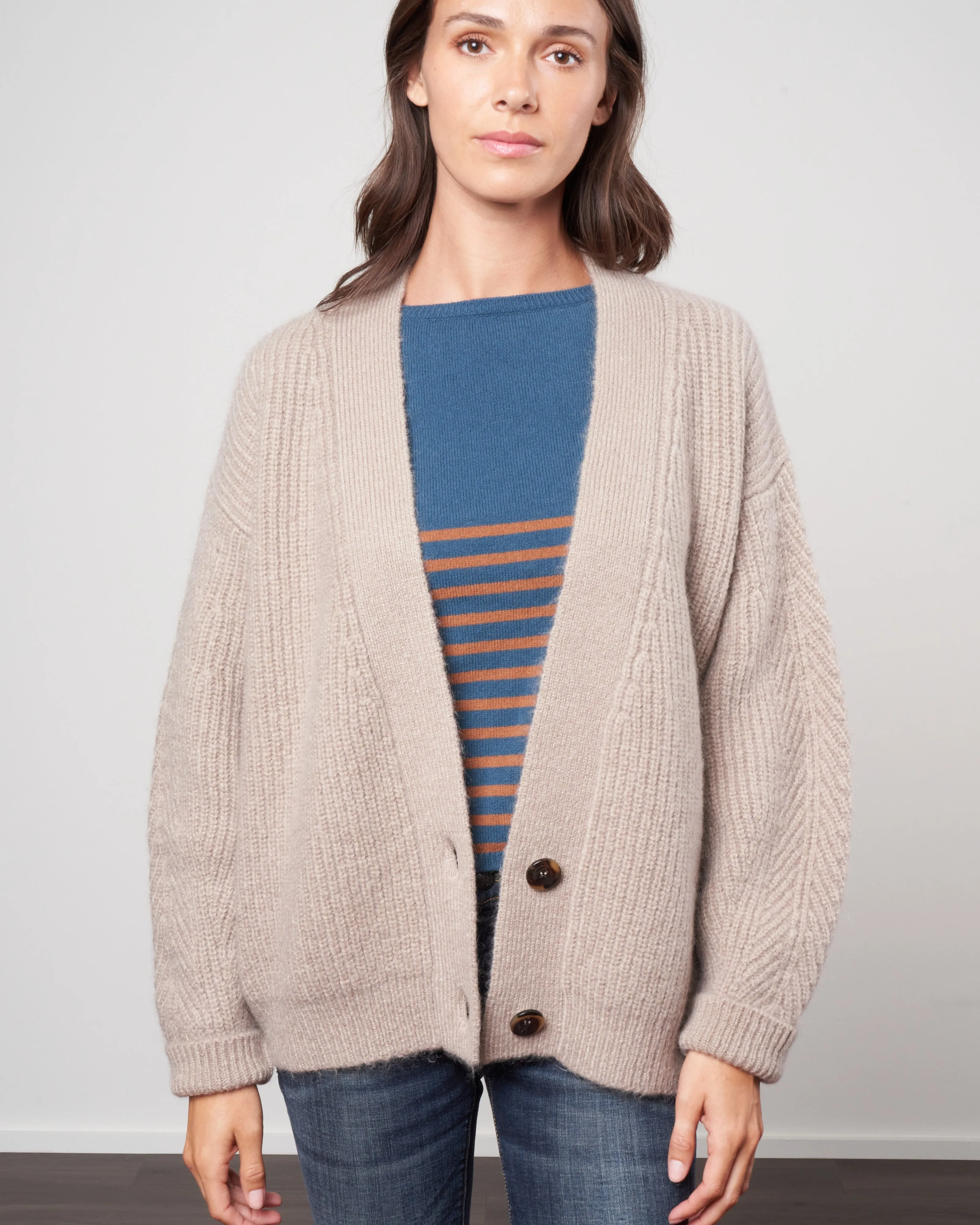 carol sweater - sand