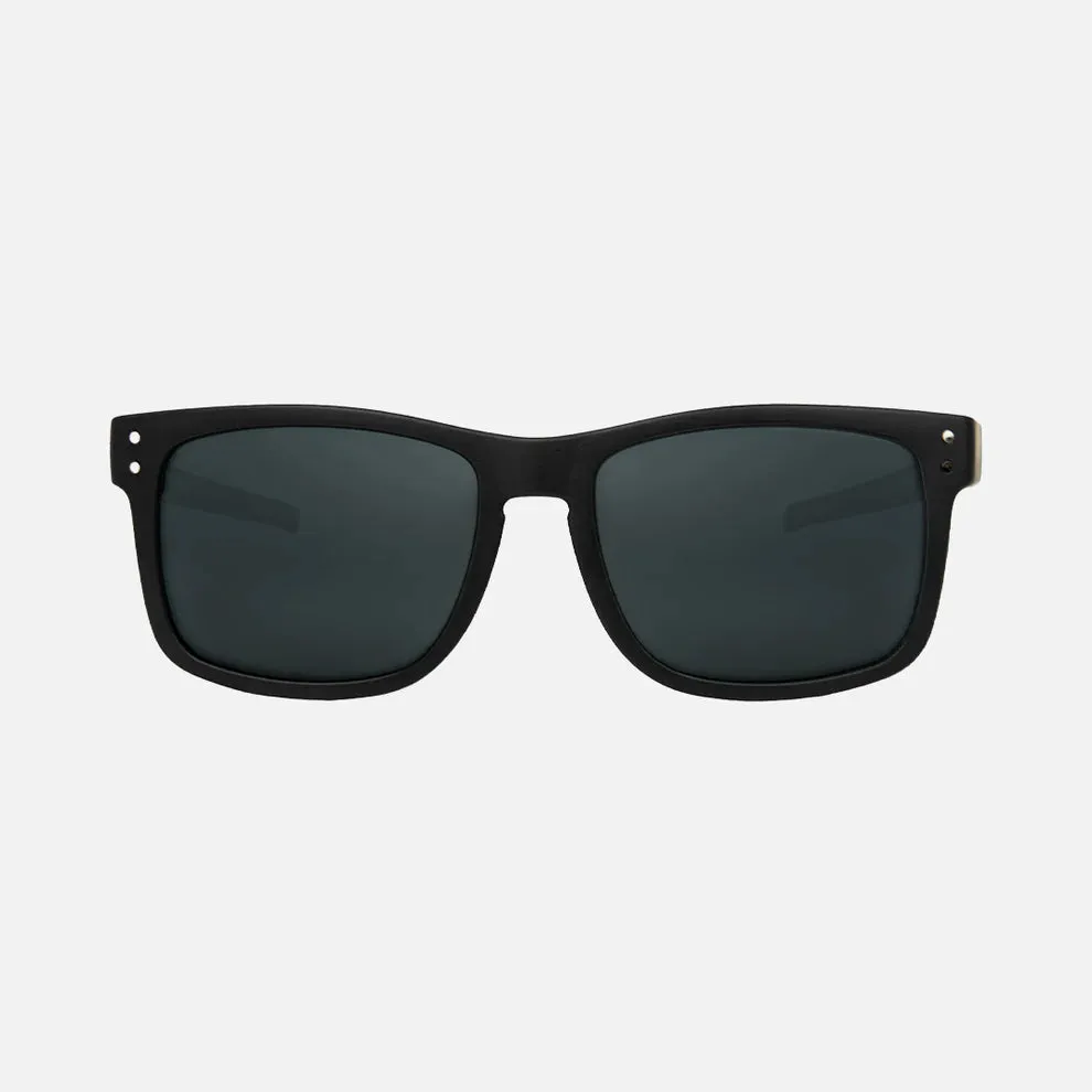 Carve Smoko Safety - Matt Black/Grey Polarized Lens