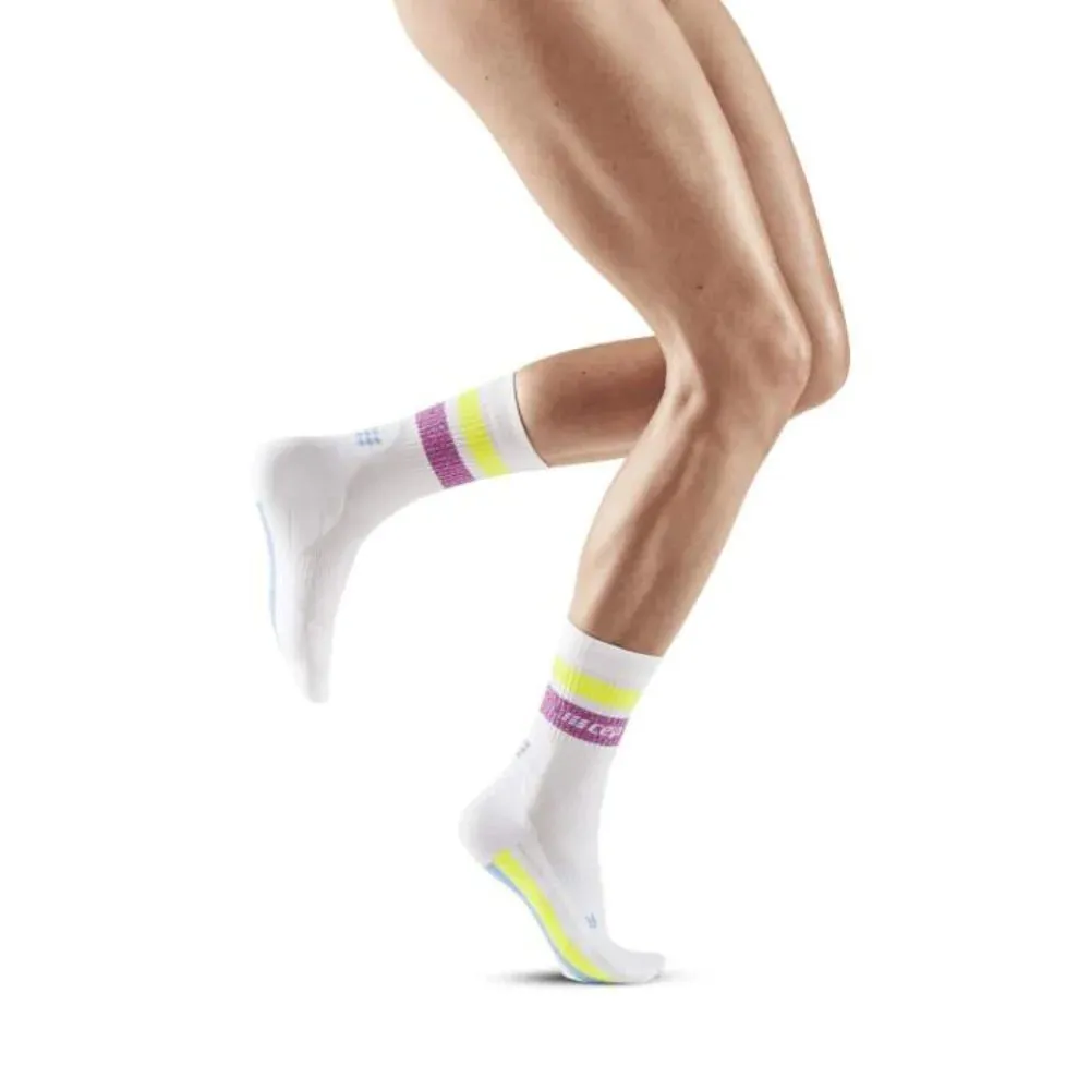 CEP - Miami Vibes 80's Mid Cut Compression Socks - Women