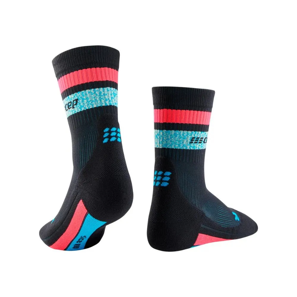 CEP - Miami Vibes 80's Mid Cut Compression Socks - Women