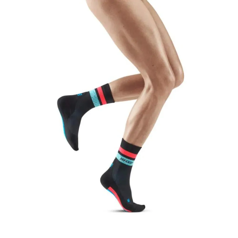 CEP - Miami Vibes 80's Mid Cut Compression Socks - Women