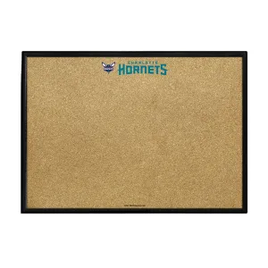 Charlotte Hornets: Framed Corkboard