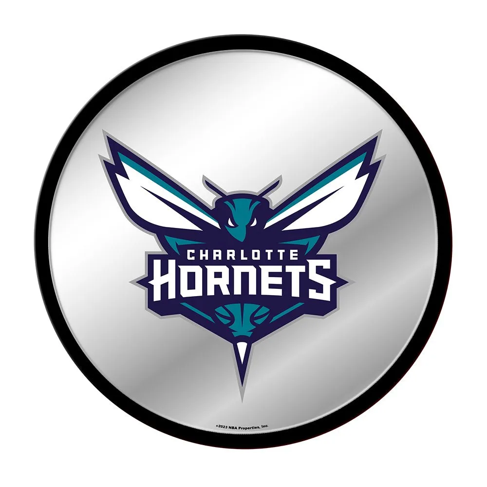 Charlotte Hornets: Modern Disc Mirrored Wall Sign