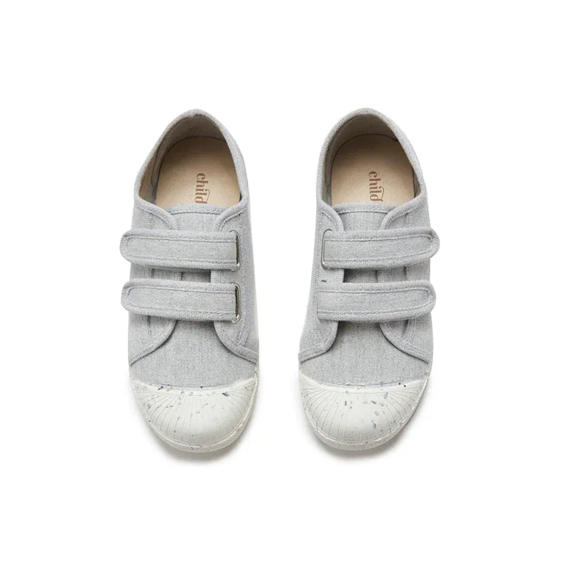 Children Chic ECO-Friendly Canvas Sneaker in Grey