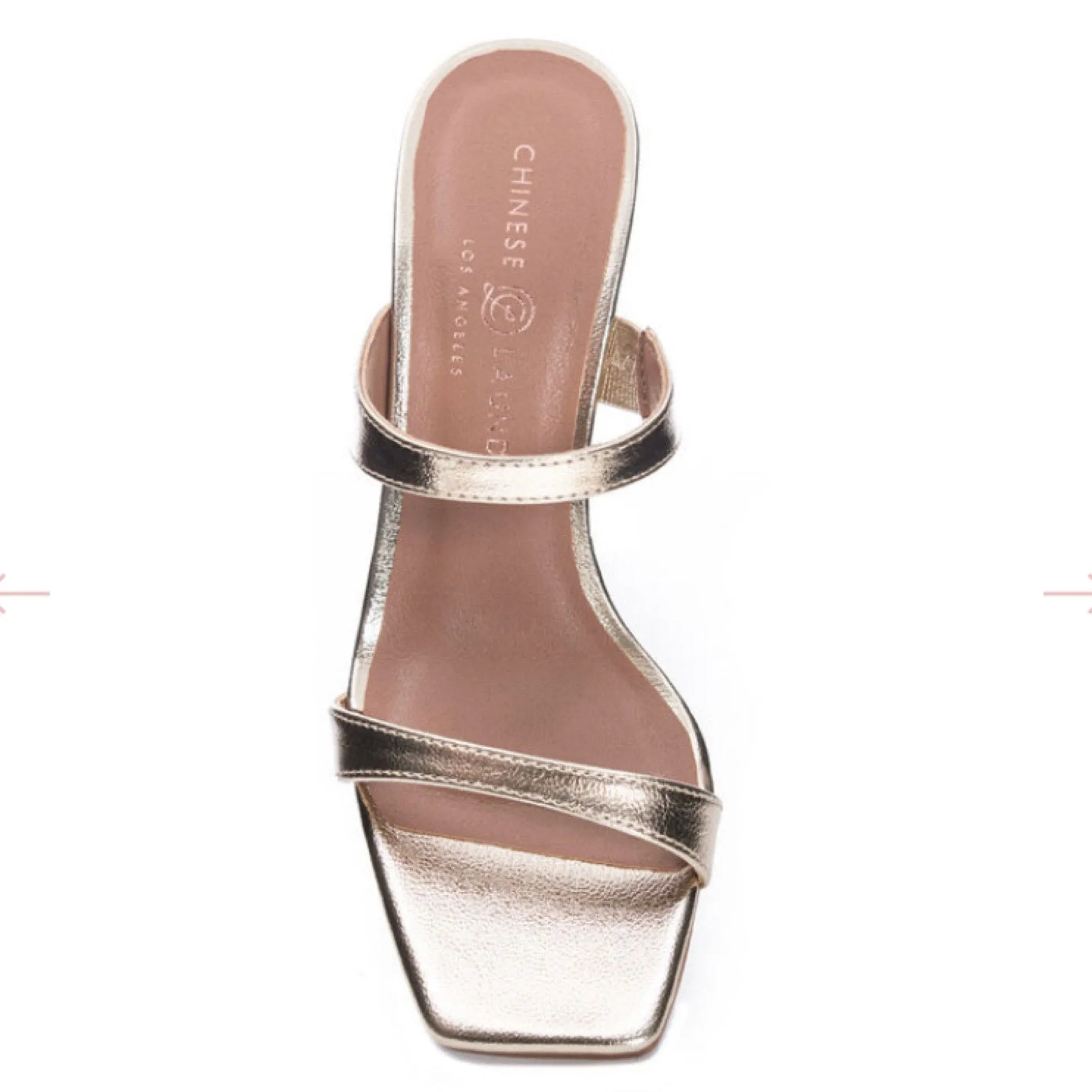 Chinese Laundry Yanti Heels-Gold