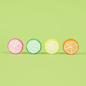 Citrus Slices - Handmade Sidewalk Chalk
