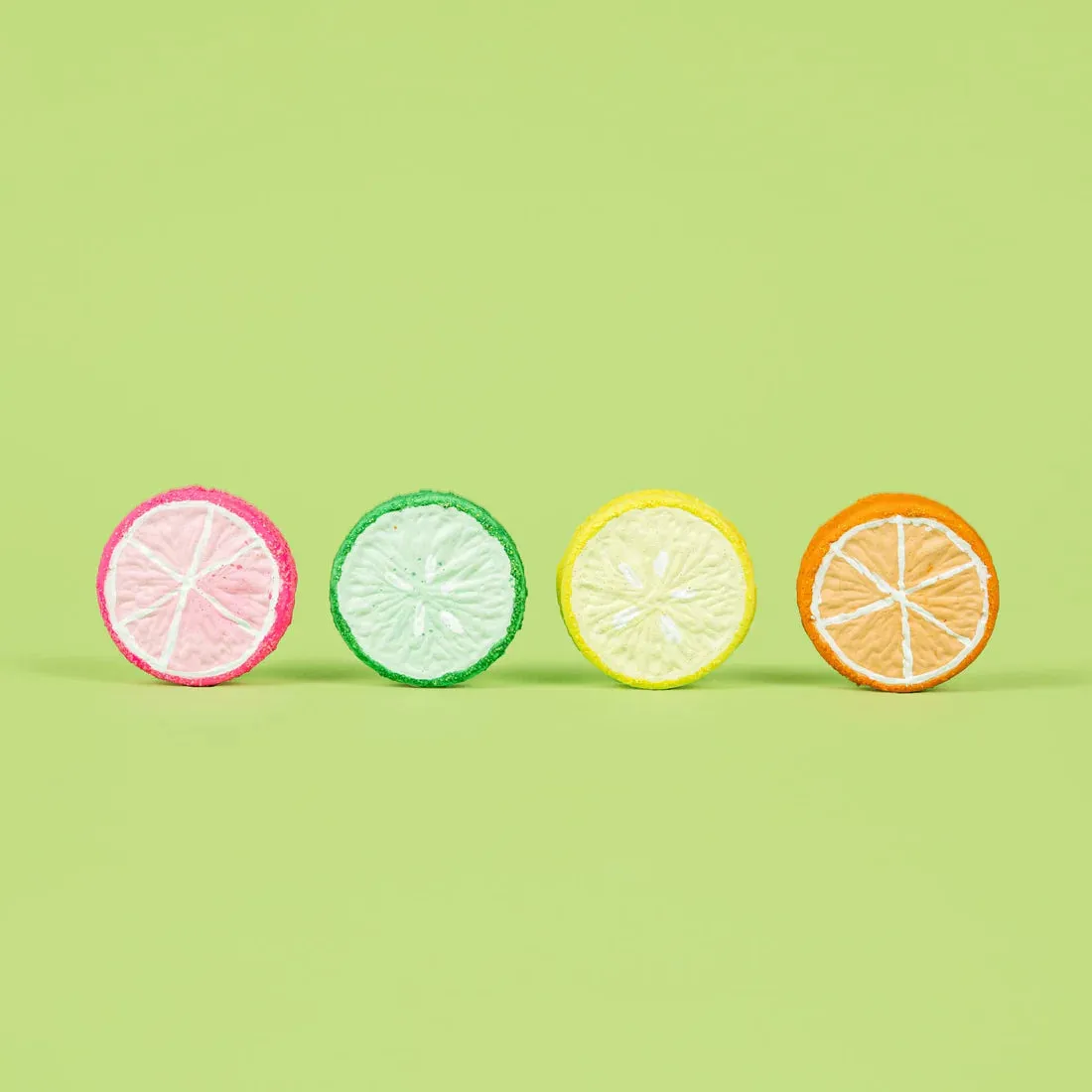 Citrus Slices - Handmade Sidewalk Chalk