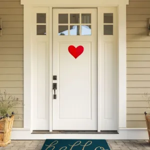 Classic Heart Wooden Door Hanger