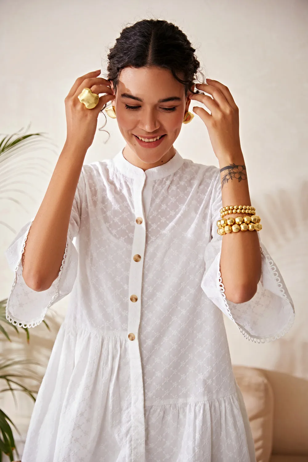 Clean Canvas Dress