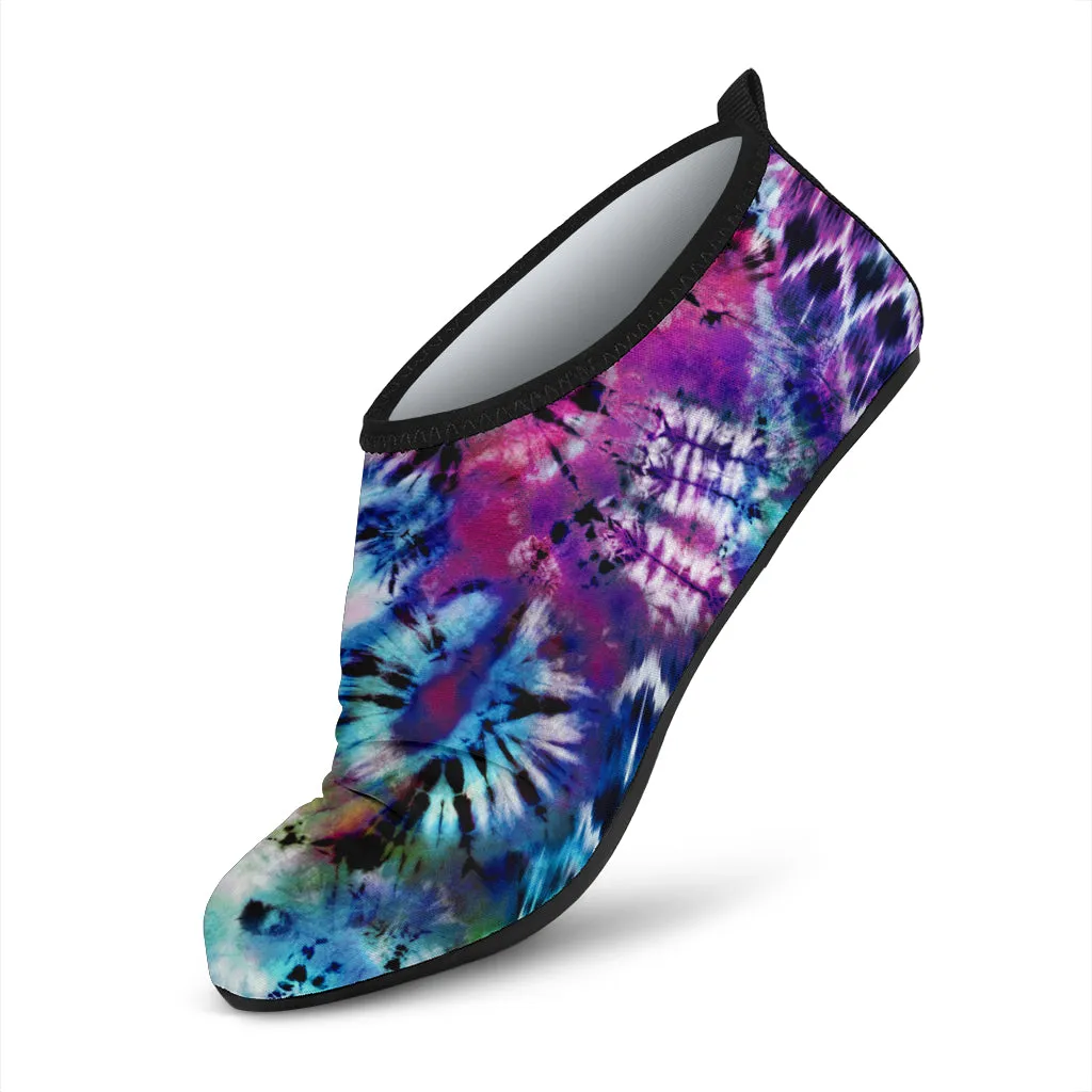 Colorful Tie Dye Rainbow Water Shoes