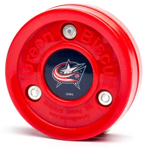 Columbus Blue Jackets Green Biscuit Training Puck