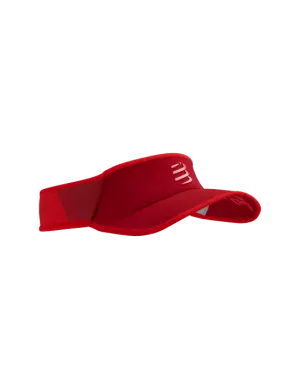 Compressport Unisex's Visor Ultralight - Samba/Core Red