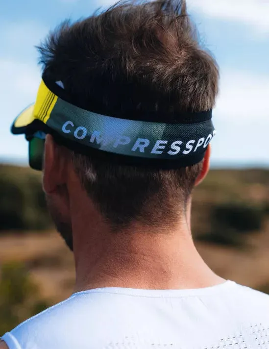 Compressport Unisex's Visor Ultralight - Yellow/Black