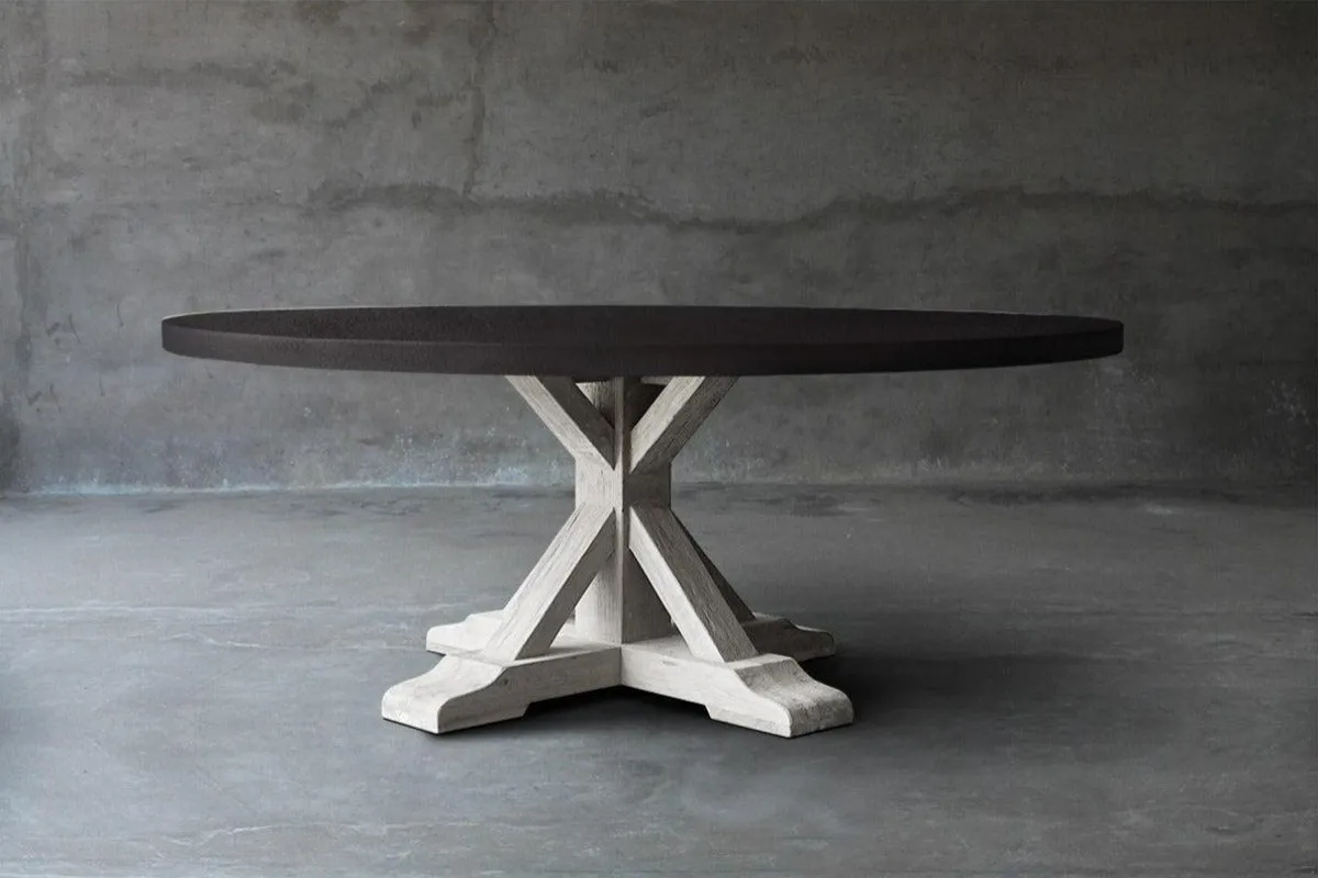 Concrete Round Dining Table - R Base
