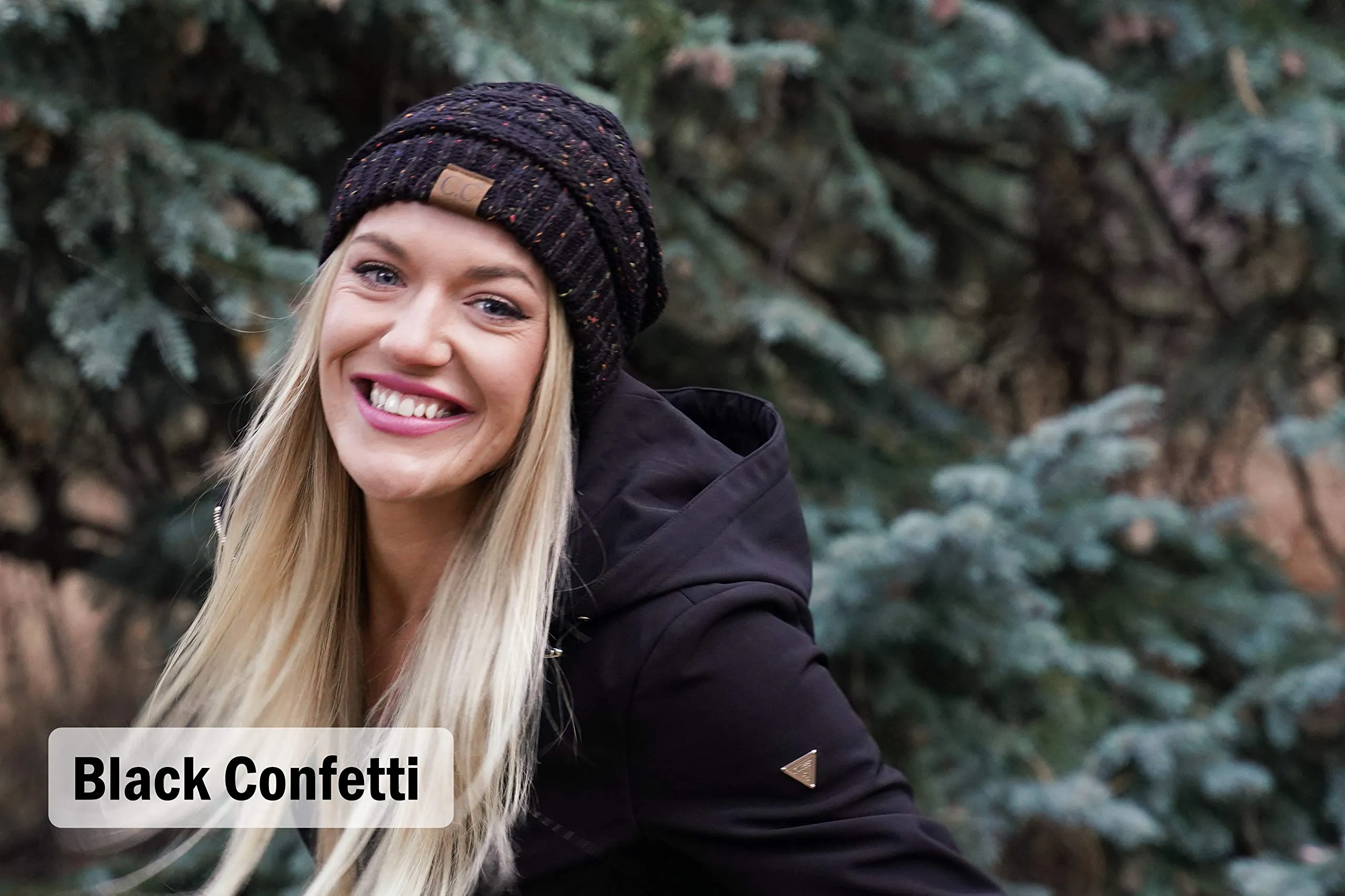 Confetti Knit Beanie by Funky Junque