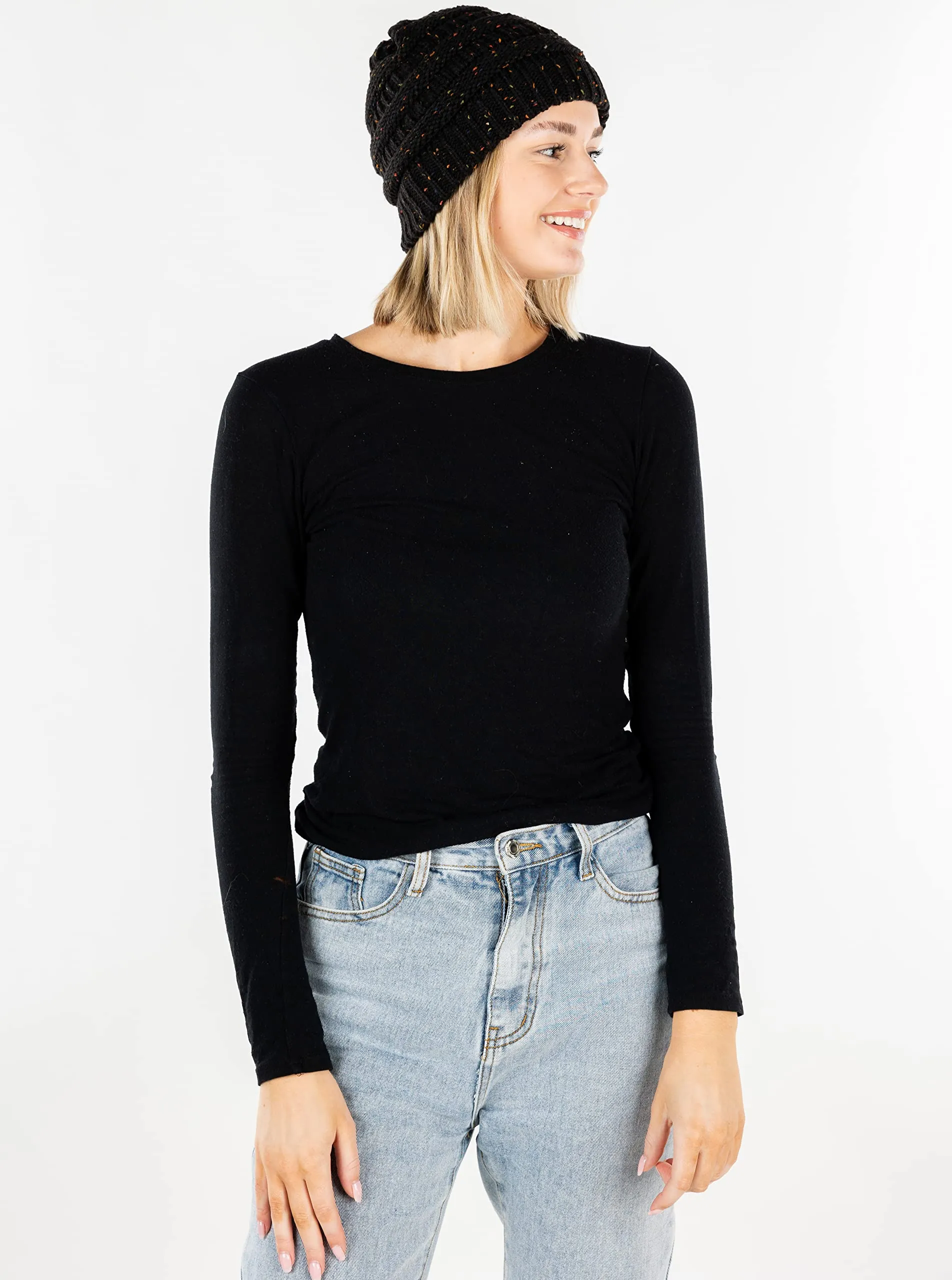 Confetti Knit Beanie by Funky Junque