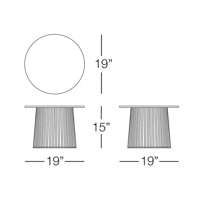 Conic Side Table