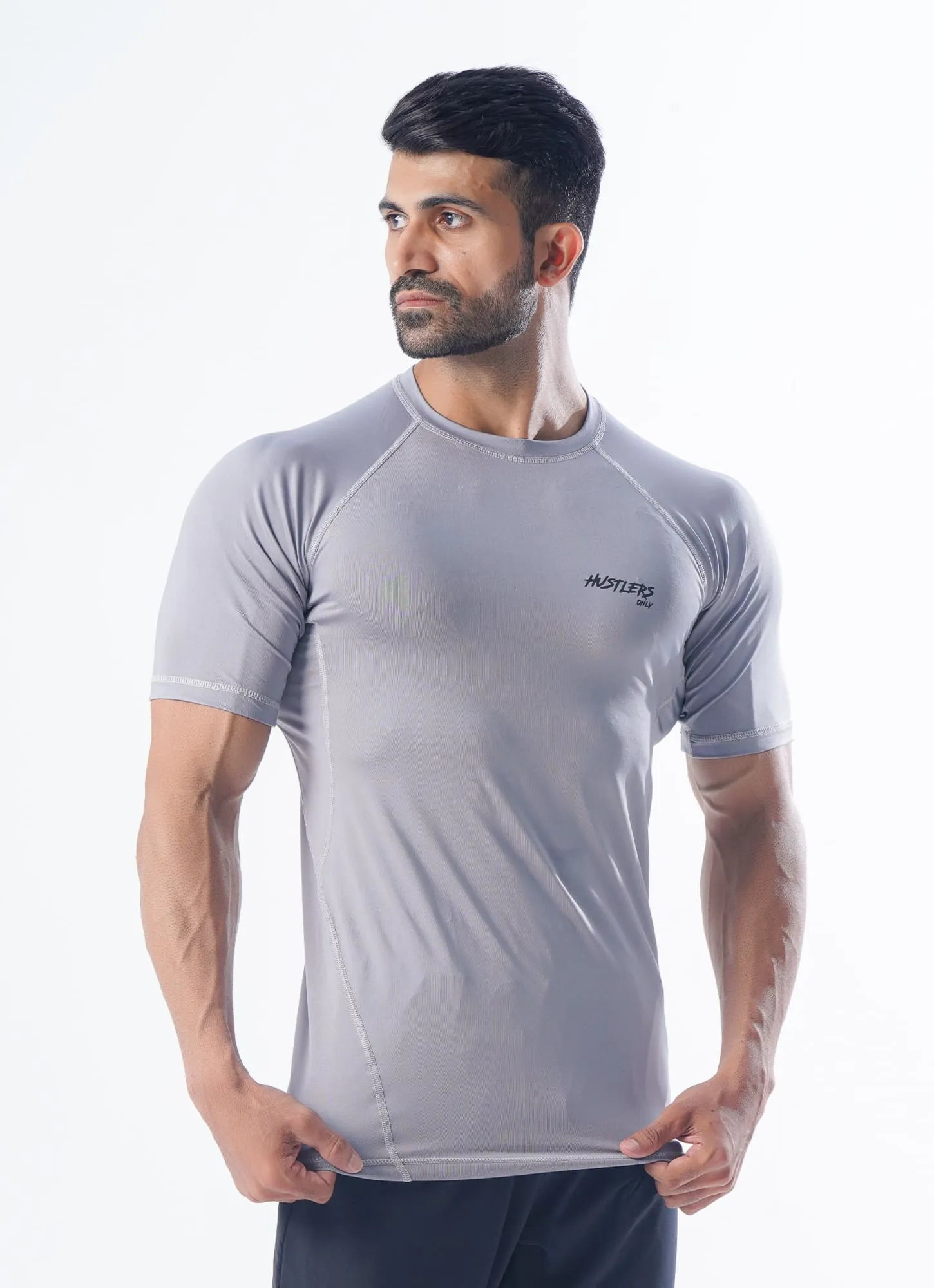 Core Compression T-Shirt-Grey