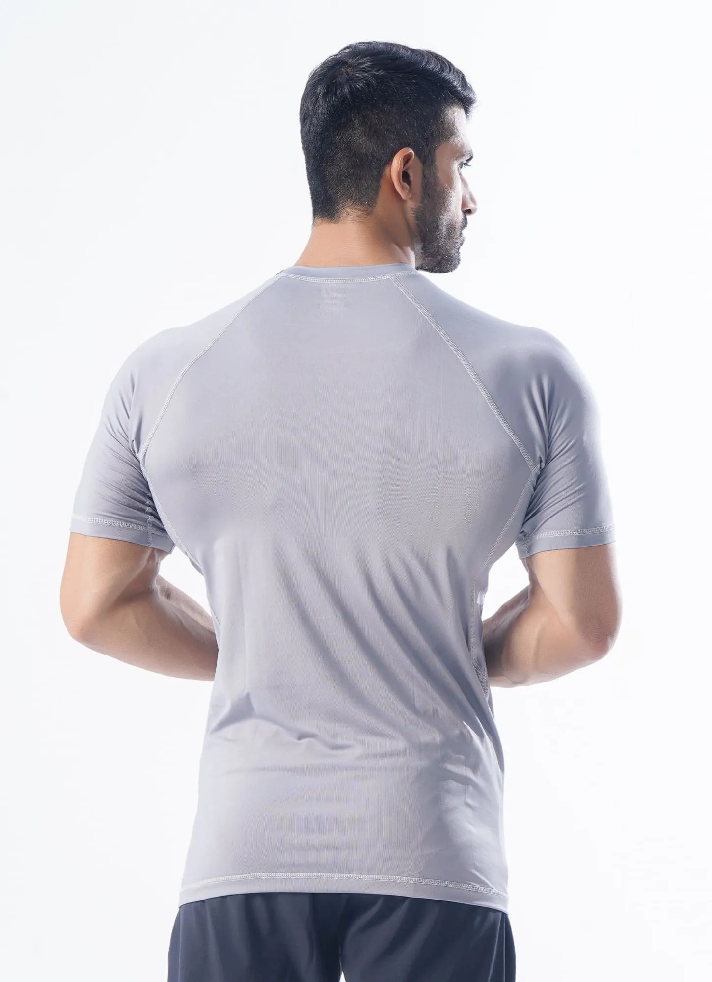 Core Compression T-Shirt-Grey