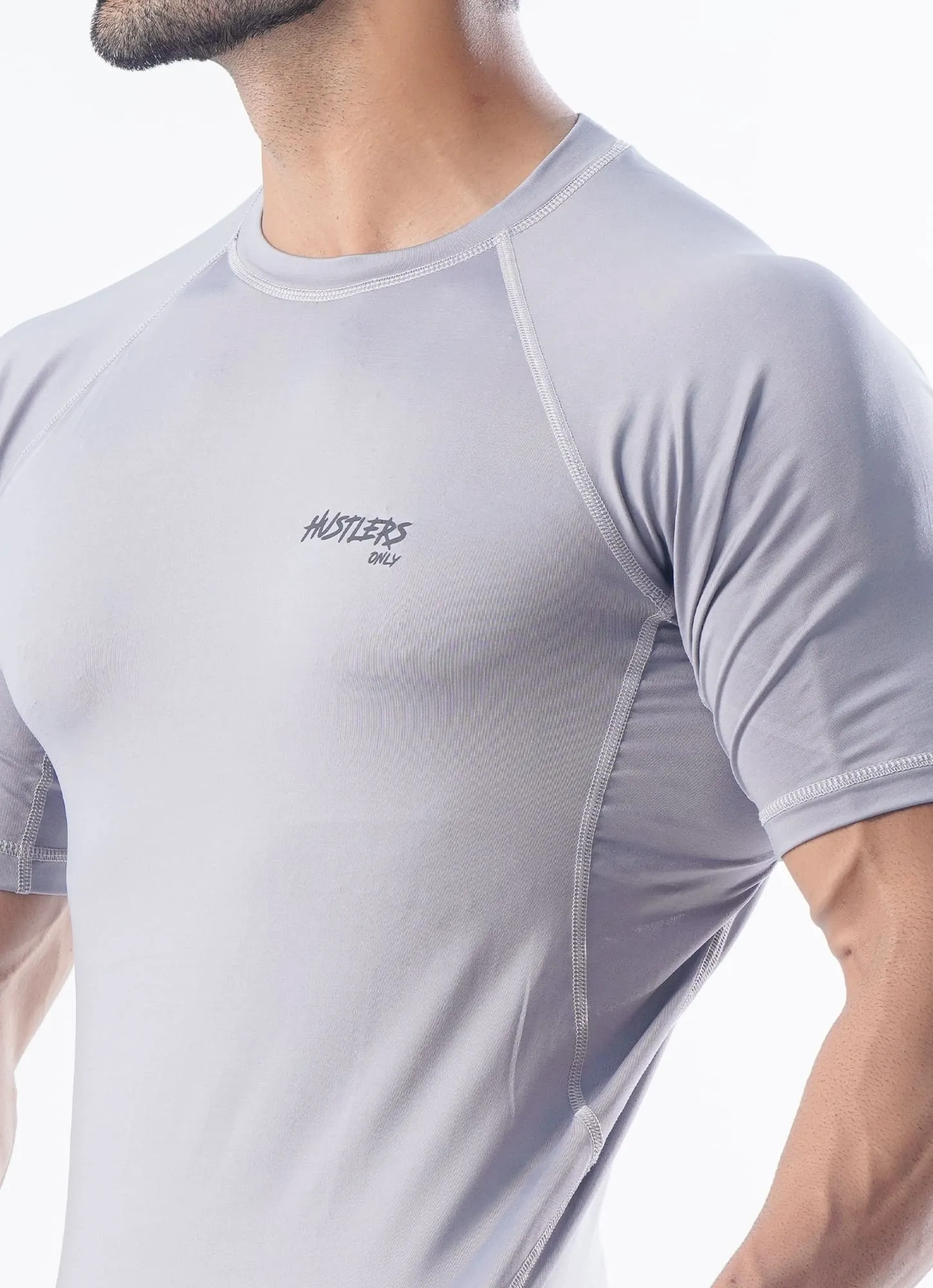 Core Compression T-Shirt-Grey