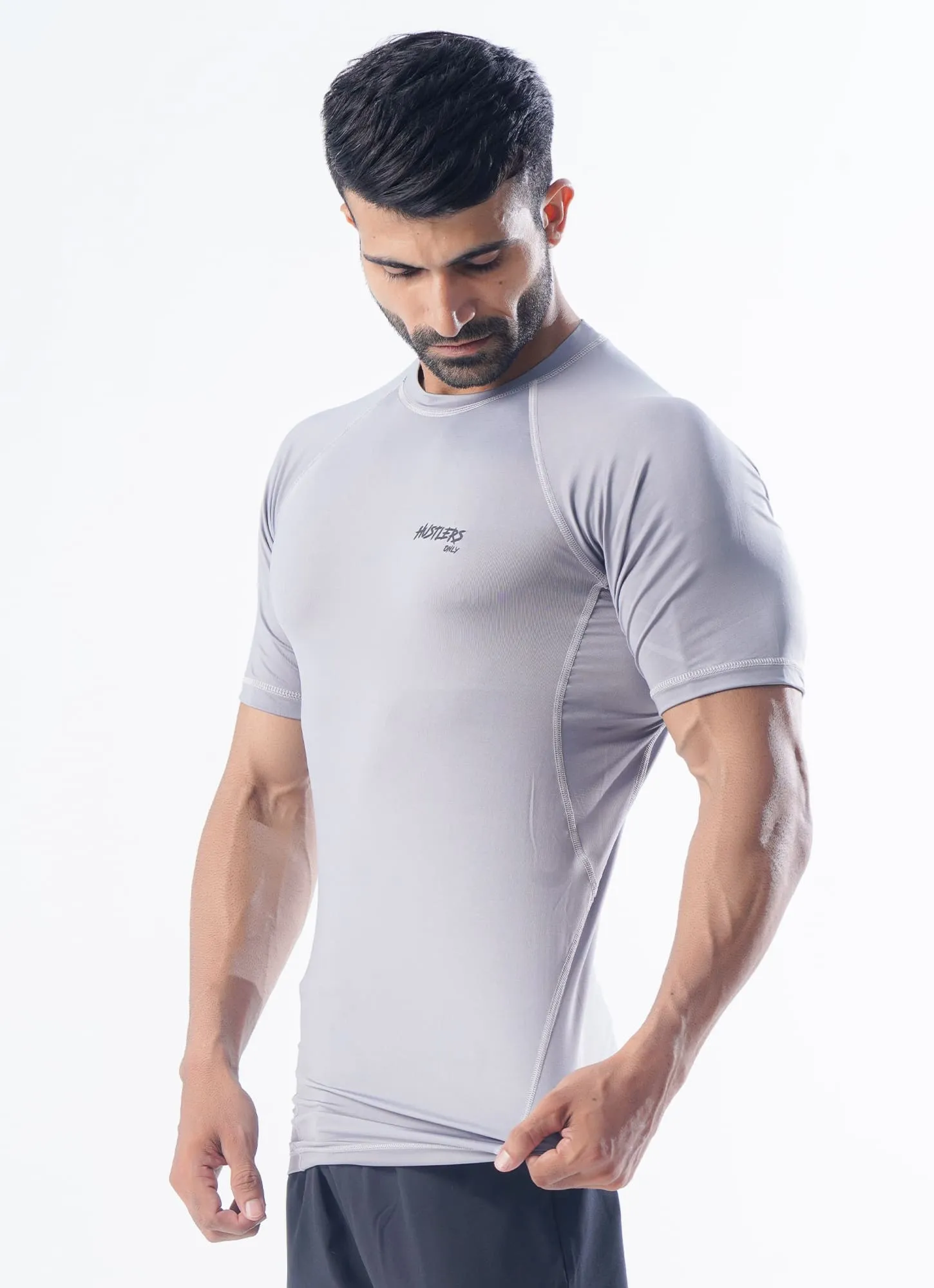 Core Compression T-Shirt-Grey